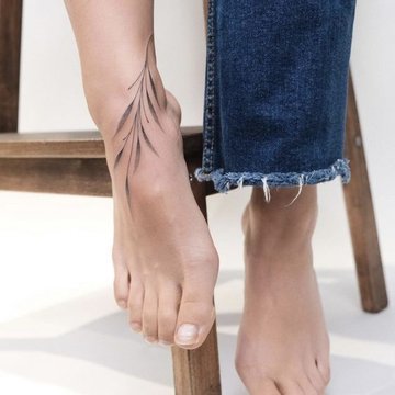 tatouage femme cheville